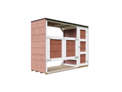 Cobertizo Jardín Para Cubos Basura 2x240l M981a-redwood Red