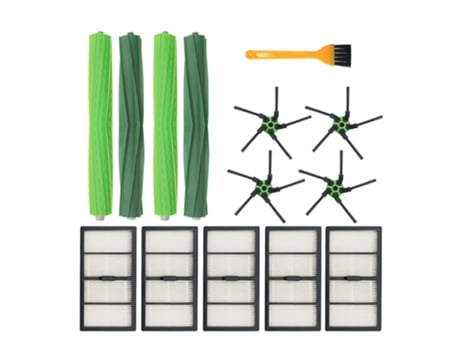 Filtros cepillos laterales cepillo de rodillo para iRobot Roomba S9 (9150), S9 (9550) accesorios de Robot aspirador Kit de piezas de repuesto