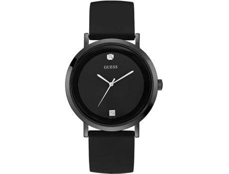 Reloj GUESS Hombre (Silicona - Negro)