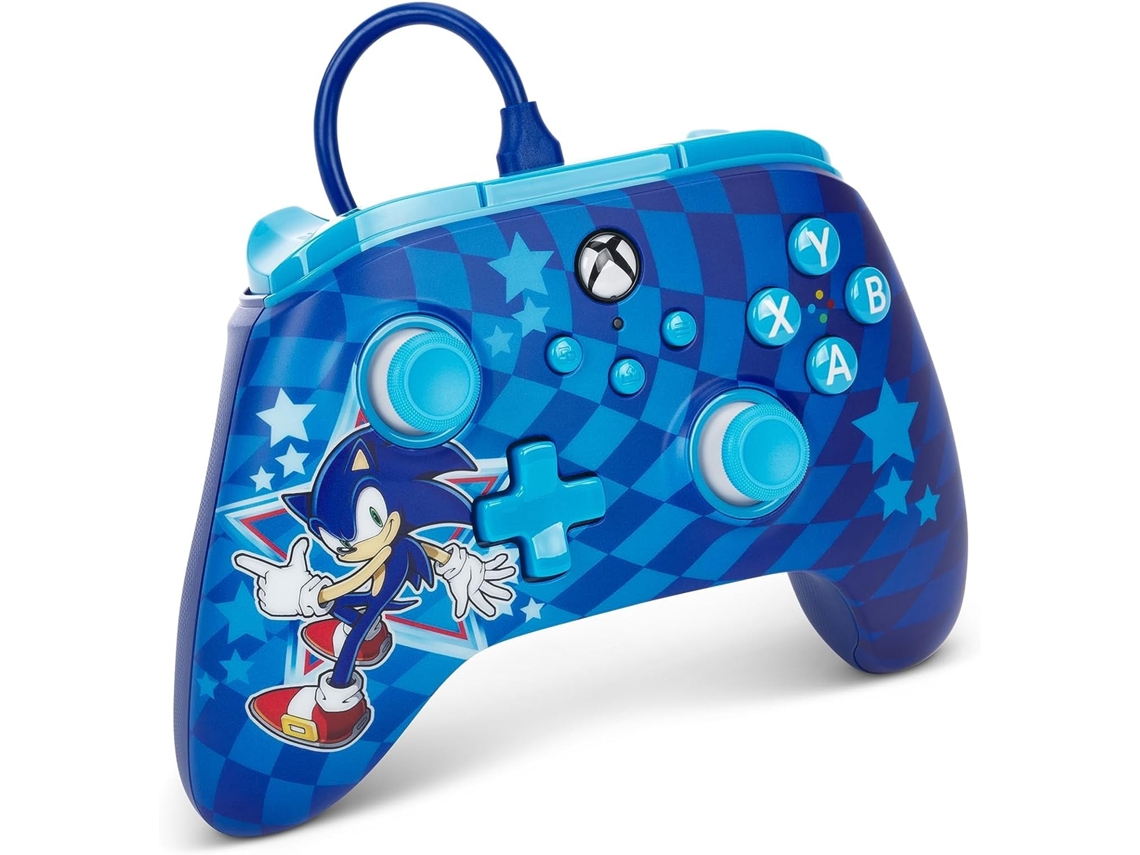 Control Xbox Series X|S - POWERA Advantage Wired Controller: Sonic Style