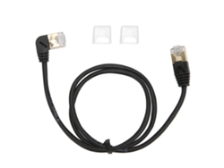 Cable Ethernet Cat8 De Alta Velocidad De 0,6 M, Conector Rj45 Macho A Macho Con Conector Chapado En Oro, Diámetro Exterior De 3,8 Mm.