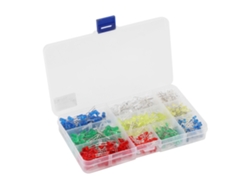 Kit De 500 Diodos Led 3mm 5mm Rojo Amarillo Blanco Verde Azul Variedad Luz