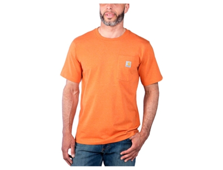 Camiseta Unisex CARHARTT Emea Relaxed Fit Naranja (M)