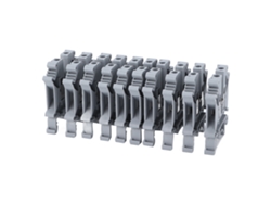 2026-as-bloque De Terminales De Tornillo De Cobre Montado Em Rail Din 800v 41a 100 Piezas Combinadas