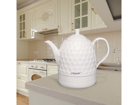 Feel-Maestro Mr-072 Hervidor eléctrico 1,2 L 1200 W Blanco