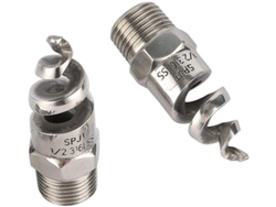 Aspersor De Césped Con Rosca Macho 1/2" Boquilla Espiral Cónica Acero Inoxidable