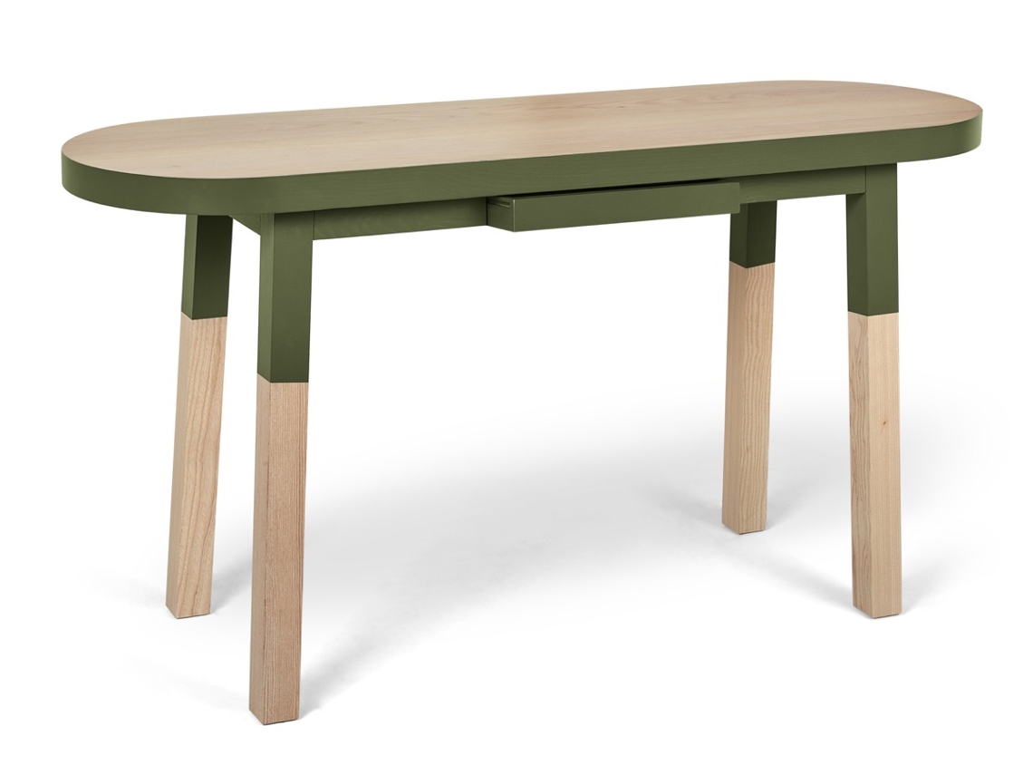 Escritorio MON PETIT MEUBLE FRANÇAIS Consola de Madera Maciza 140 cm