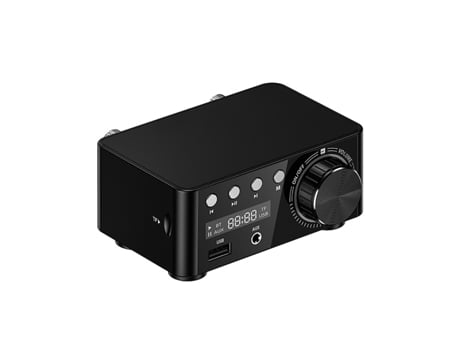Mini Amplificador 50W+50W Infineon Ma12070 Bluetooth 5.0 Digital Audio Power Amp Clase D Usb Aux Tf