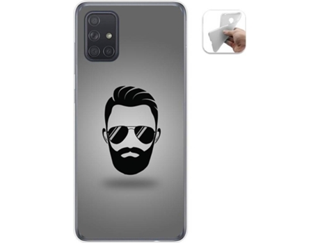 Carcasa Samsung Galaxy A71 TUMUNDOSMARTPHONE Barba Multicolor