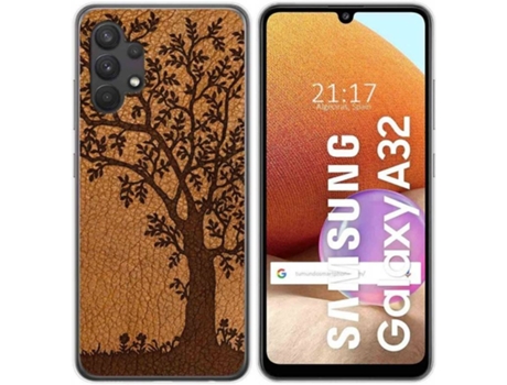 Carcasa Samsung Galaxy A32 4G TUMUNDOSMARTPHONE Cuero 03 Multicolor