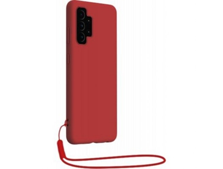 Funda para Samsung Galaxy A32 5G BIGBEN CONNECTED Silicona Rojo