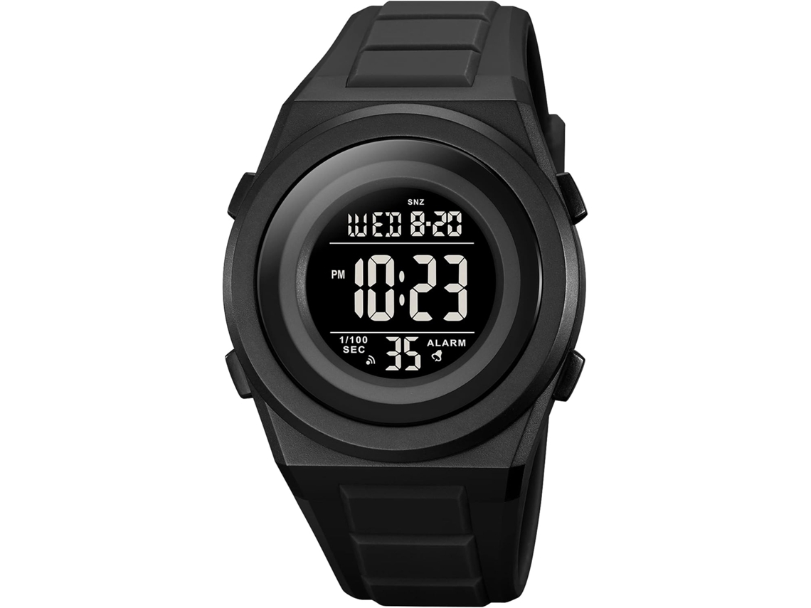Reloj Electrónico para Hombre Ultrafino Minimalista Deportes Multifuncional Impermeable