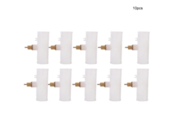 10 Bebederos Automáticos De Cobre Y Pvc De 3 Vías Para Conejos Y Animales Pequeños.