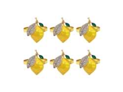 Rosarios de mantel de fresa y limón