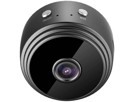 Mini Cámara de Seguridad ENKERS 1080P HD Negro (9128607411140)