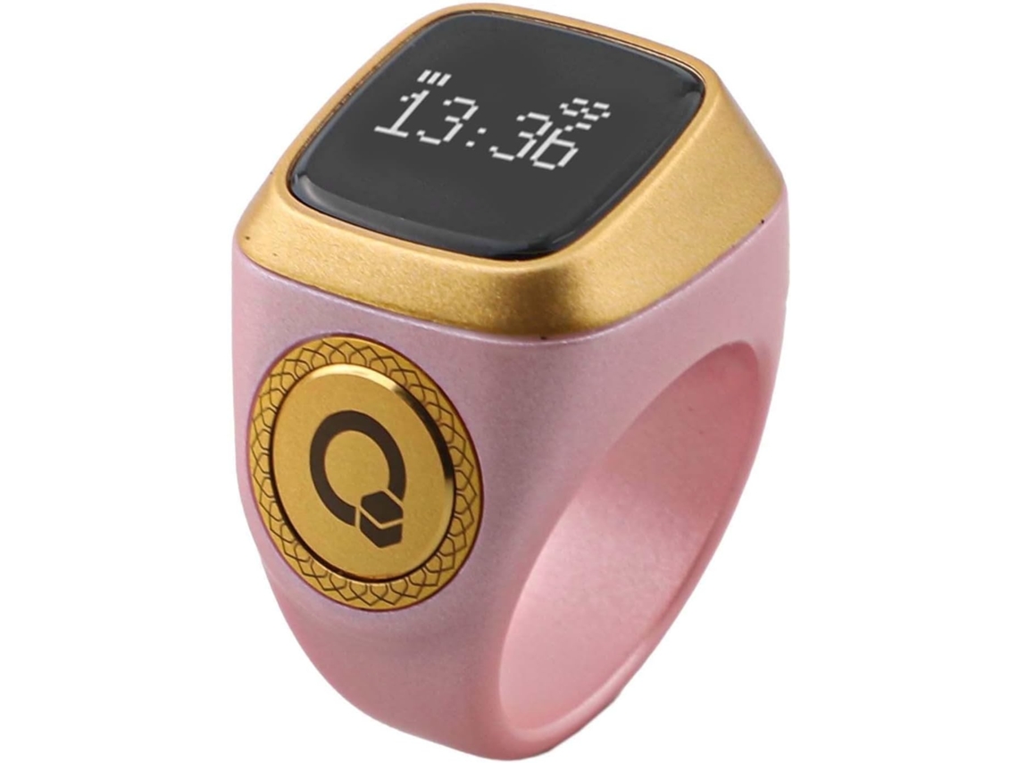 Anillo Inteligente Con Contador Zikr Resistente Al Agua Y Recordatorio De Tiempo