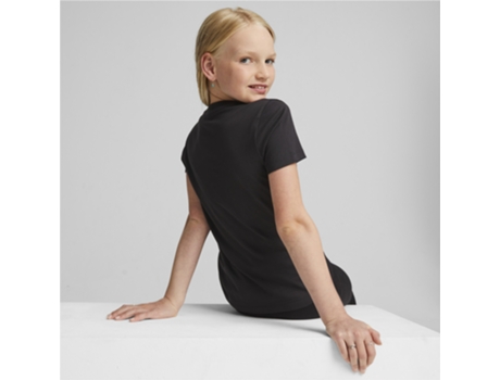 Camiseta de Niña PUMA Squad Graphic Negro (9/10 años)