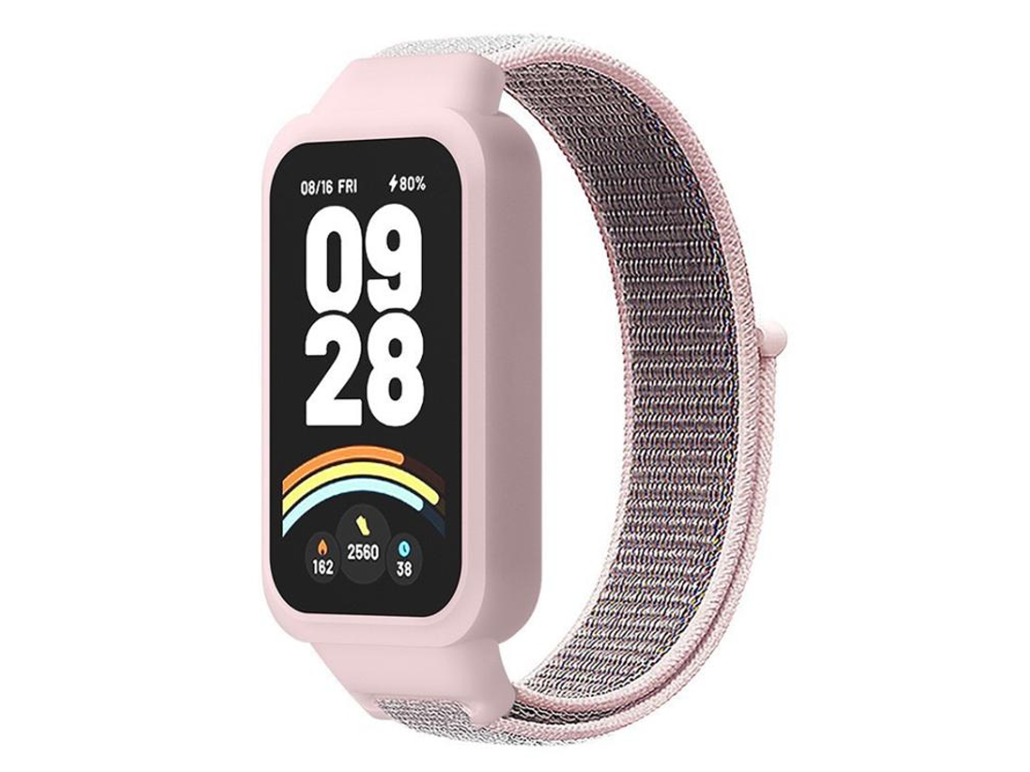 Funda para Xiaomi Smart Band 9 Active / Redmi Band 3 - Plástico - Correa de nailon integrada