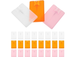 30pièces Frascos De Parfum Recargables Mini Format Carte Pour Voyage Avec Vaporisateur Fin