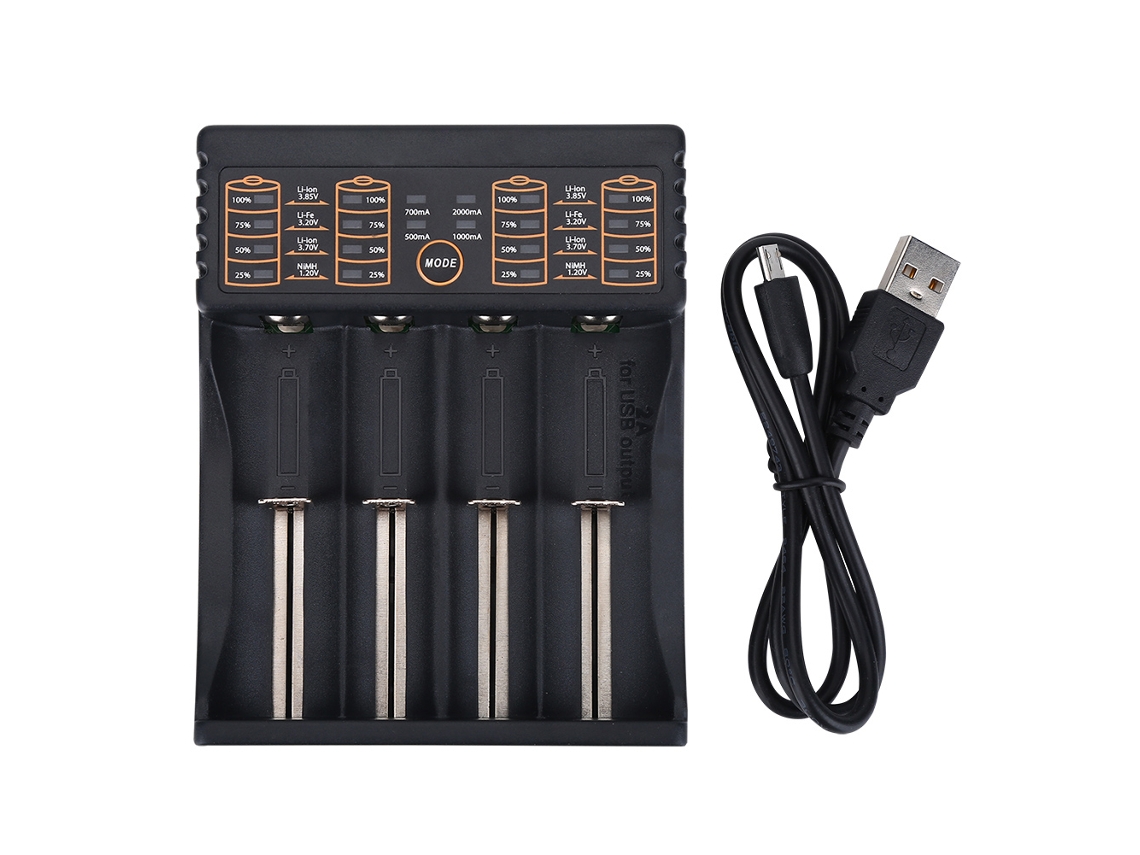 Carregador Inteligente De Baterias Nimh Lii-100 Lii-202 Lii-402 Para 1.2v 3.2v 3.7v 3.85v A/aaa 18650 10440 16340