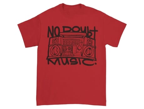 Camiseta ROCKINSTONE No Doubt Boom Box (M)