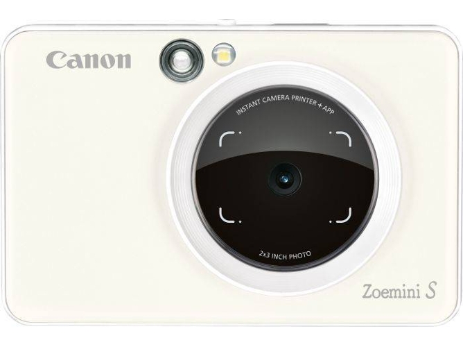 Cámara Instantánea CANON Zoemini S (Blanco - Li-Po 700 mAh - 51 x 76 mm)