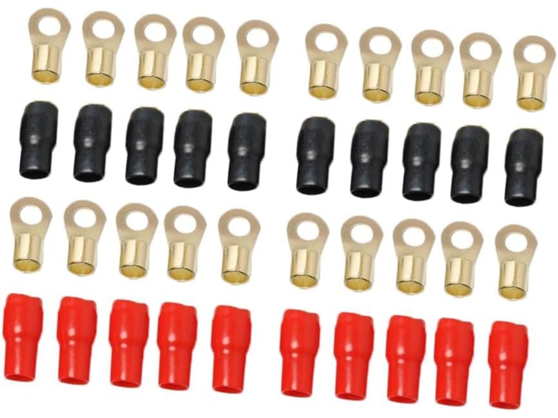 10 Pares De Conectores Para Cables Eléctricos De Calibre 4 Awg