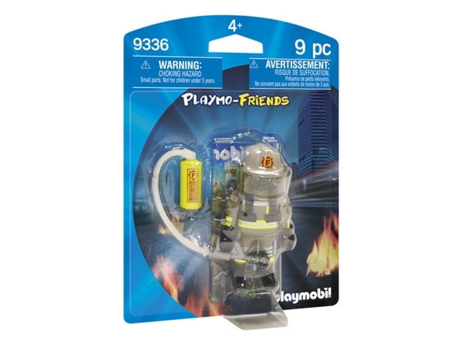 PLAYMOBIL Playmo Friends: Bombero 9336 (Edad Mínima: 4 - 9 Piezas)