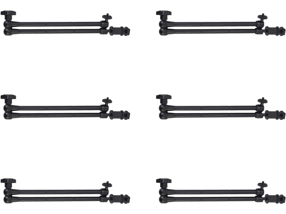 Brazo Articulado Mágico Ajustable De 6 X 20 Pulgadas Con Accionamiento Por Fricción Y Soporte Para Zapatos.