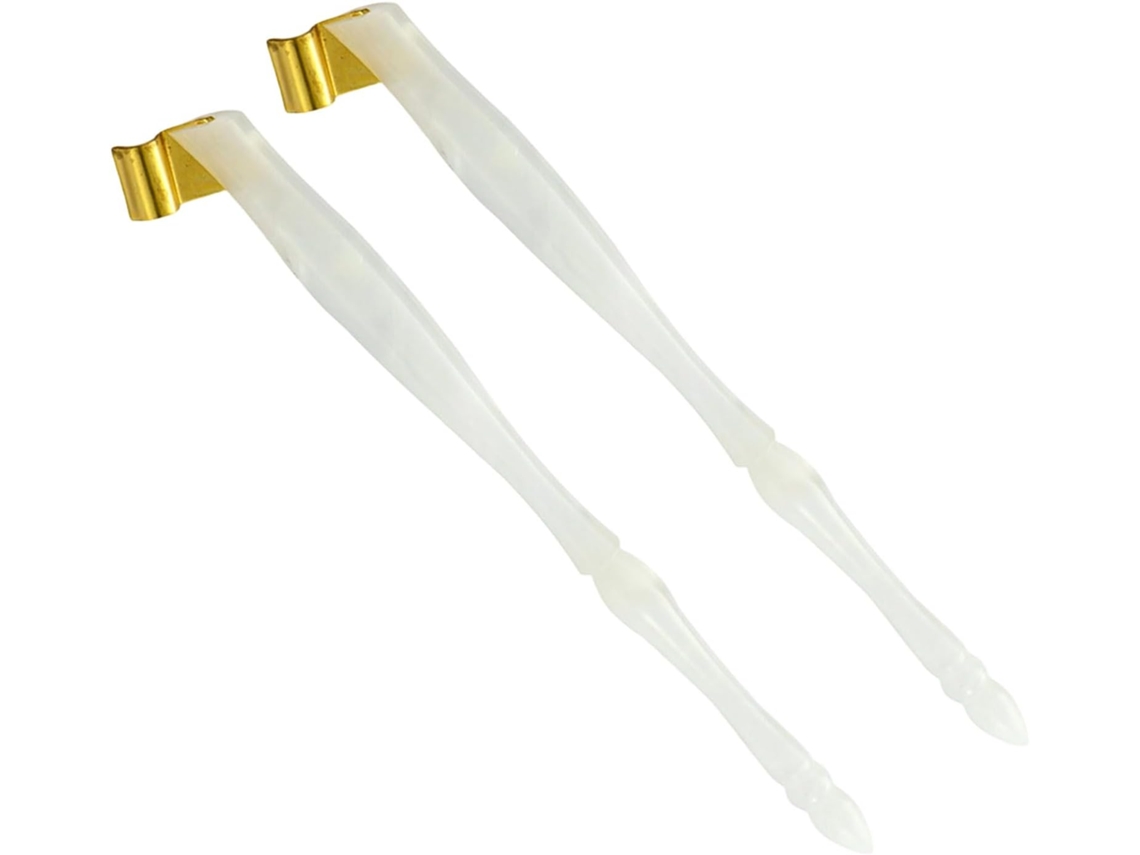 Juego De 2 Portalápices Angulares De Resina Con Correa Metálica Ajustable Para Adultos.