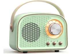 Mini Altavoz Bluetooth Retro Con Reproductor De Música Clásica.
