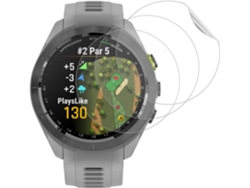 Conjunto de Protectores de Pantalla Approach Sem Bolhas Protetora para Garmin Approach S70 42Mm HONGWE. Hidrogel Transparente (3un)