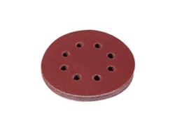 Discos De Lijado Redondos 125mm 8 Orificios Arena 120 Para Pulido Y Rectificado