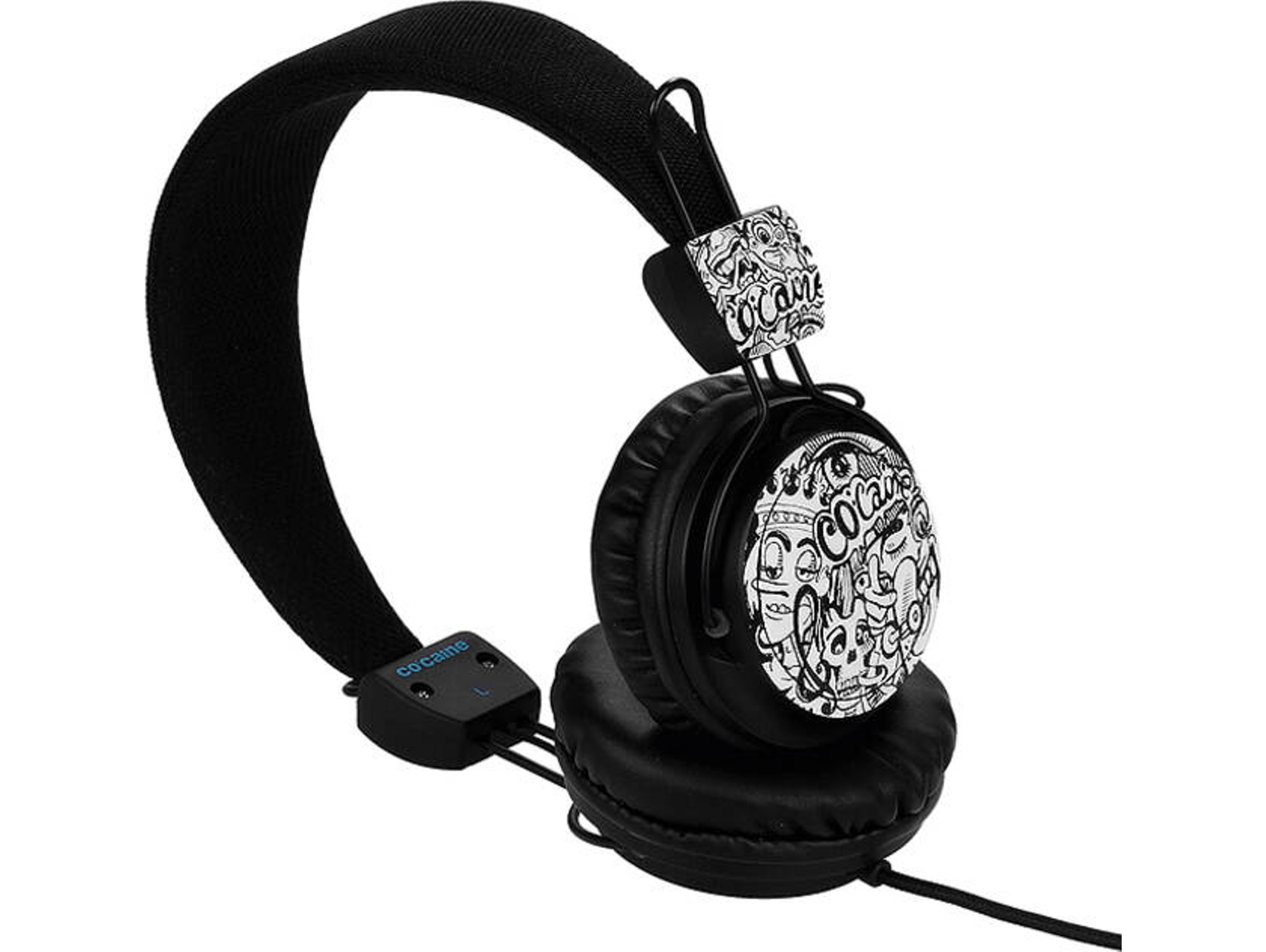 Auriculares con Cable CO:CAINE City Beat (On Ear - Negro)