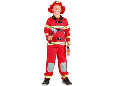 Disfraz de Niño CENTROXOGO Bombero (Tam.: 120-130 M)