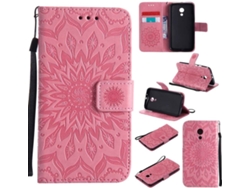 Funda Motorola Moto G 2nda Generación HONGWE. Rosa