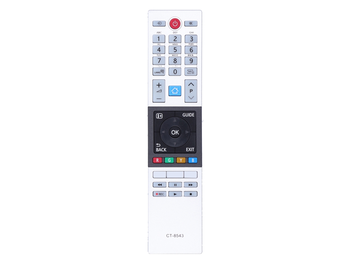 Mando A Distancia Ct-8543 Para Televisores Led Hdtv Toshiba (accesorio De Repuesto)