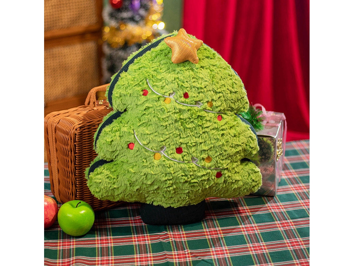 (árbol De Navidad Ries 45 Cm) Peluche, Muñeco Cojín, Decoración