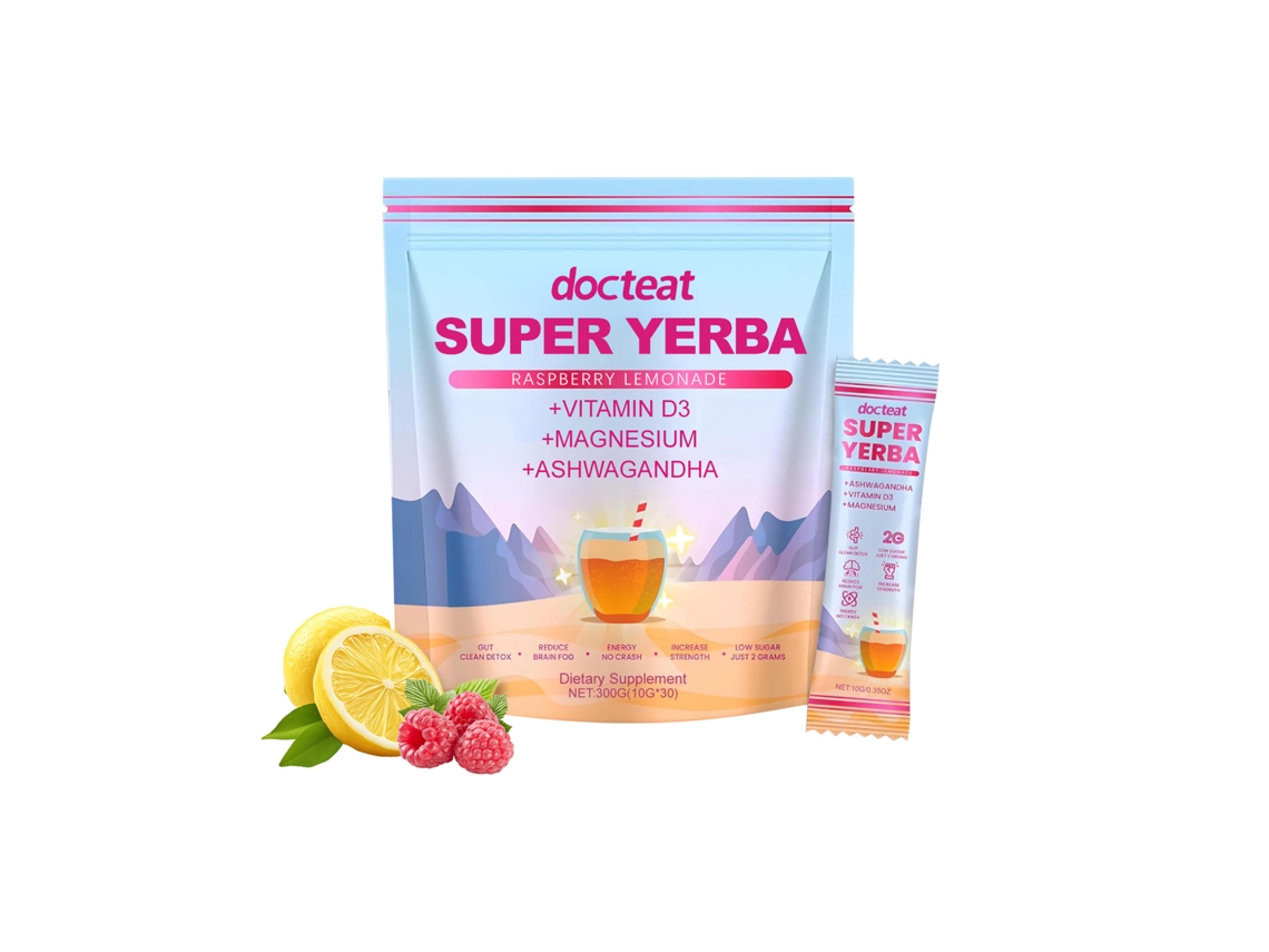 Yerba Mate en polvo de primera calidad para uso oral diario.