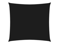 Maison Exclusive - Toldo De Vela Cuadrado Tela Oxford Negro 3x3 M