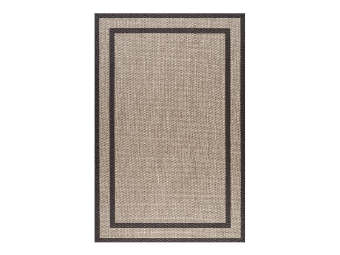Alfombra Vinílica Deblon Antideslizante Interior y Exterior STORESDECO (PVC - 60 x 90 cm - Marrón)