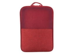 Bolsa De Sapato Impermeável, Tecido Oxford Catiônico, Leve, Economiza Espaço, Bolsa Organizadora De Sapatos Portátil Para Homens, Mulheres, Vinho Tint