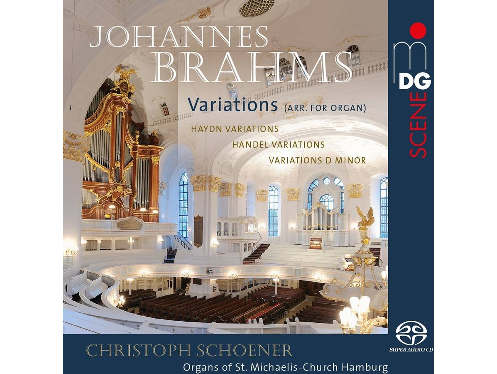SACD Hybrid Schoener,Christoph - Orgelwerke/Haydn &Händel-Variationen,Sextett op.18 (1 CDs)