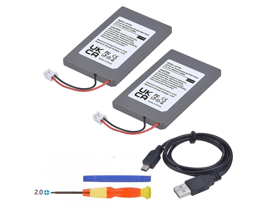 Batería de 1800 mAh para control inalámbrico de Sony Playstation PS3, n.º de pieza LIP1359 Hengjian