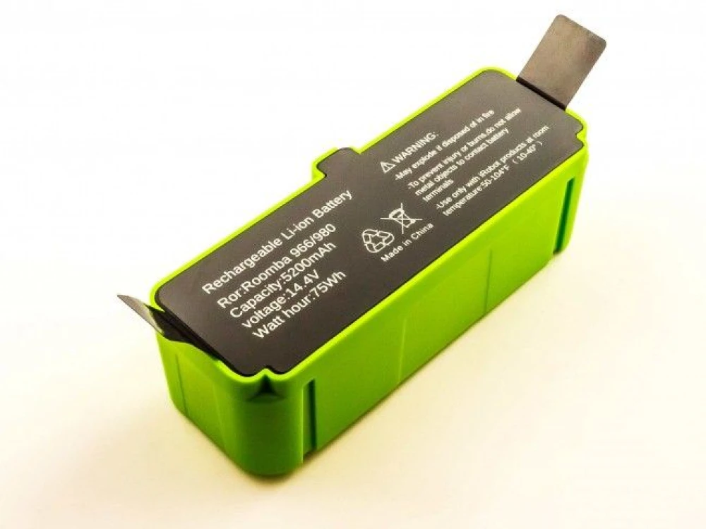 Batería de 5200 mAh y 14,4 V compatible con Roomba 691