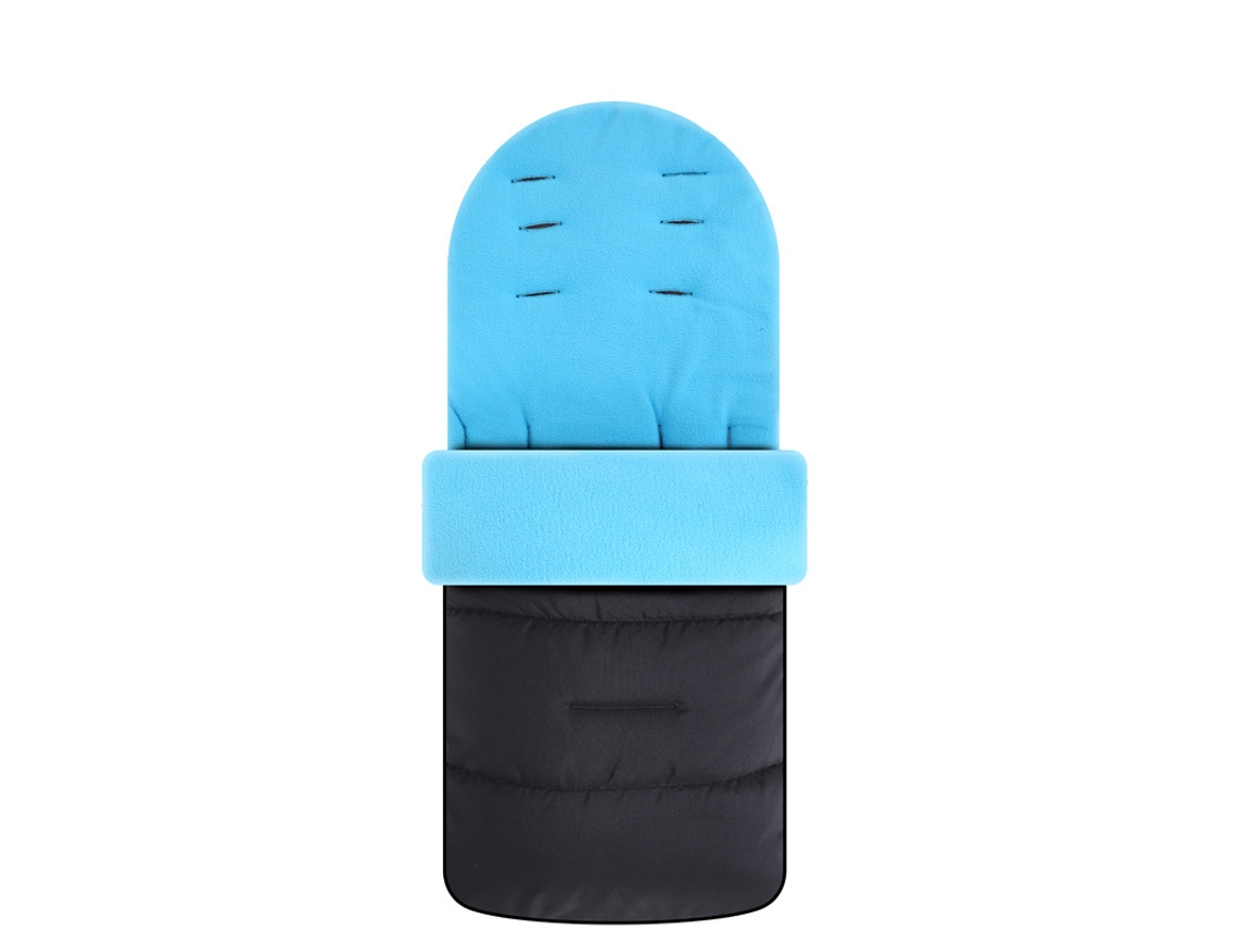 Saco de dormir para cochecito de bebé, cálido y resistente al viento, para invierno, colchoneta para cochecito de bebé Cuich (azul)