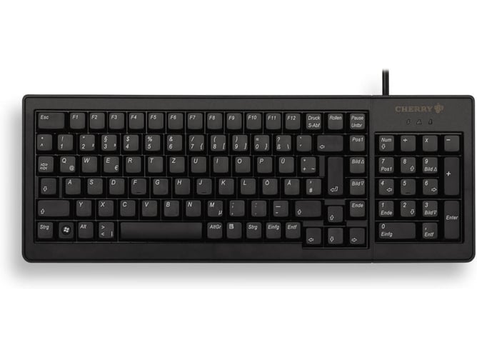Teclado CHERRY G84-5200 (Con Cable - Layout Francés - Teclado Numérico)