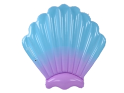 Cama Flotante Inflable De Pvc En Forma De Caparazón Portátil Para Interiores Y Exteriores