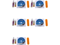 Kit De Cd/dvd/rom 5x 4 En 1: Mantenimiento Y Limpieza De La Lente Del Reproductor