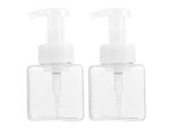 2 Unidades De Frascos De Plástico Para Higienización De Maquillaje, Recipientes Cuadrados Y Lindos Frascos De Almacenamiento Webake